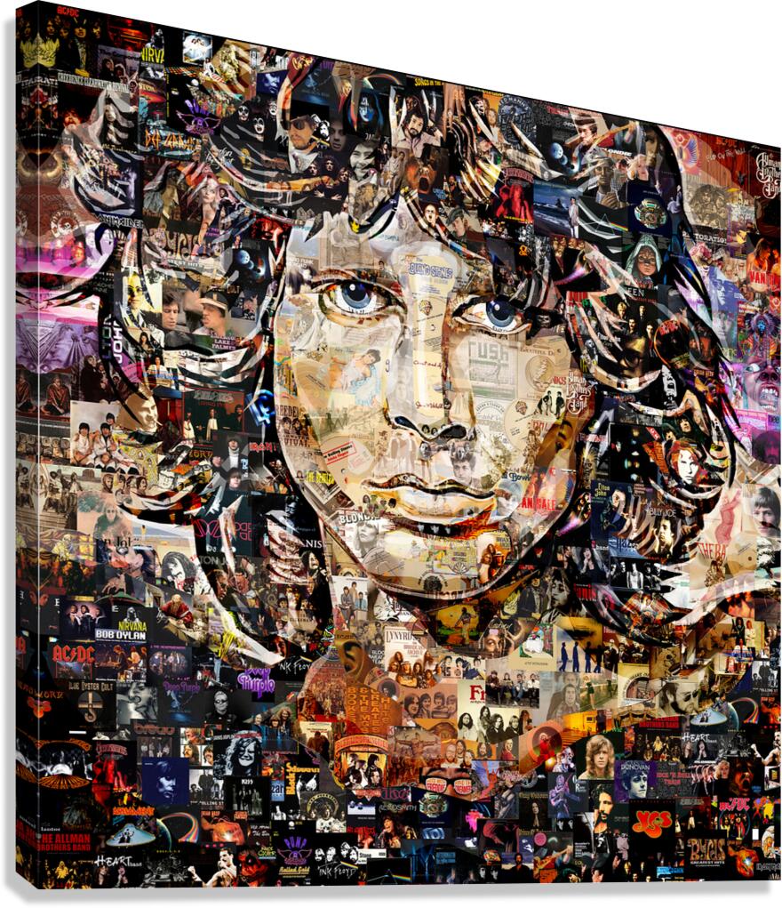 JIM MORRISON. THE DOORS Canvas Print
