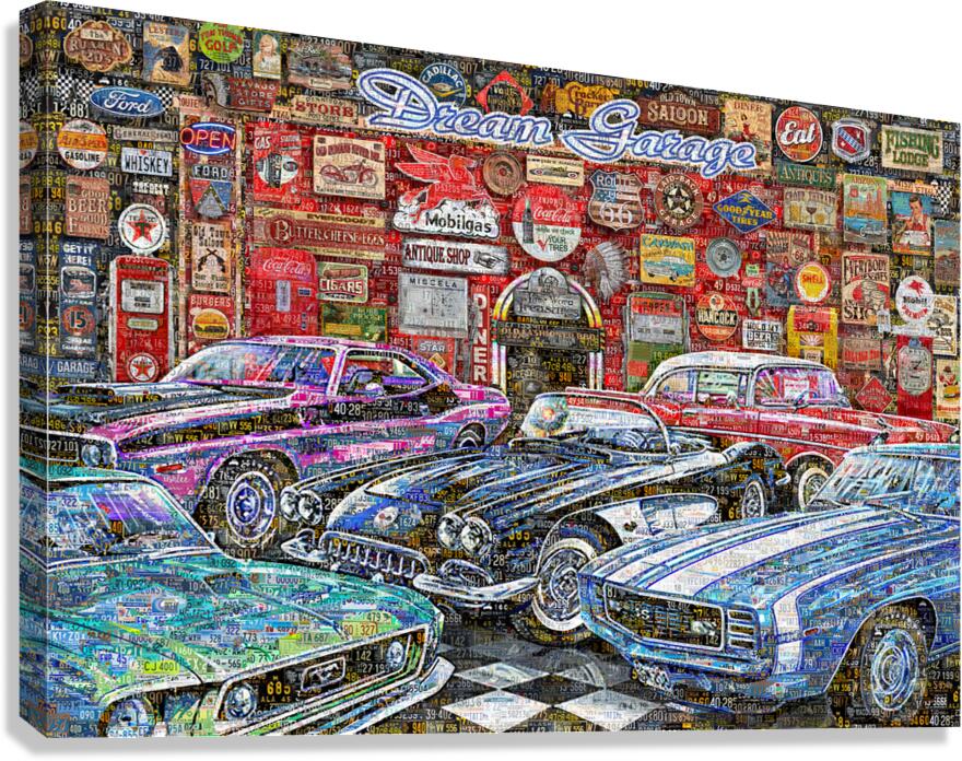 DREAM GARAGE Canvas Print