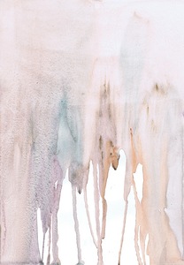 Abstract Watercolor Drips Was