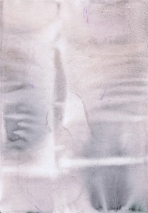 Abstract Grey Watercolor Wash