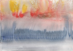 Abstract Watercolor Landscape