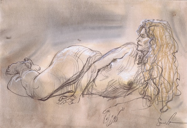 Erotic art «Hidden Attraction» by Samira Yanushkova