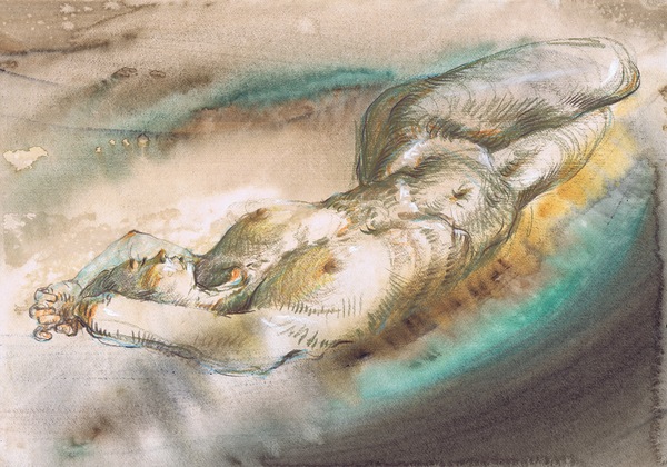 Erotic Art «Nude art Sensual Elegance» by Samira Yanushkova