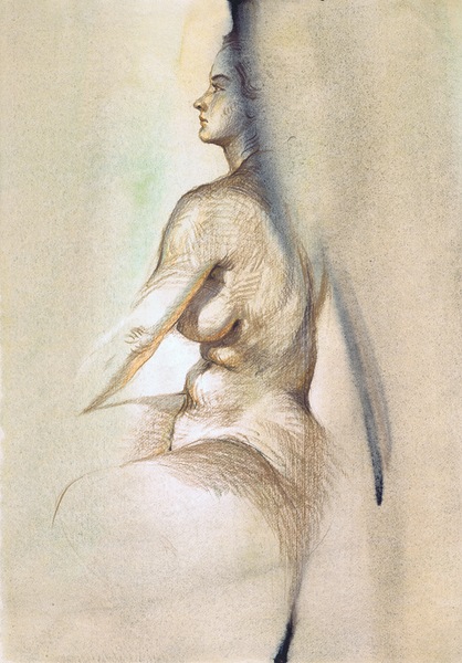 Erotic art «Feminine Charm» by Samira Yanushkova