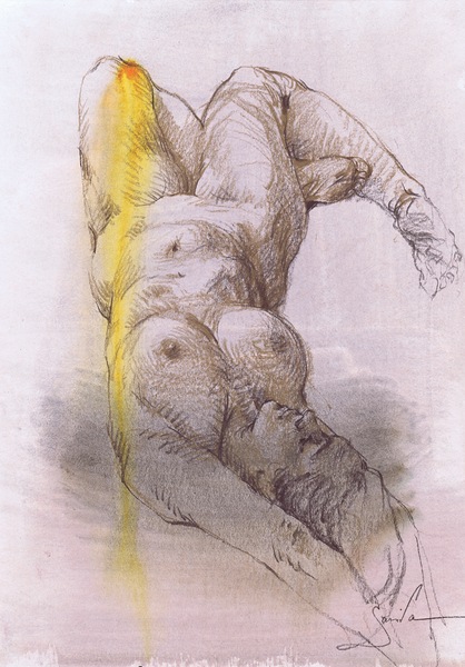 Erotic Art «Delicate Tenderness» by Samira Yanushkova