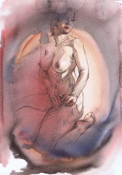 Enchantment of Naked Nature by Samira Yanushkova