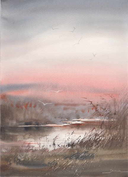 Calming landscape Print
