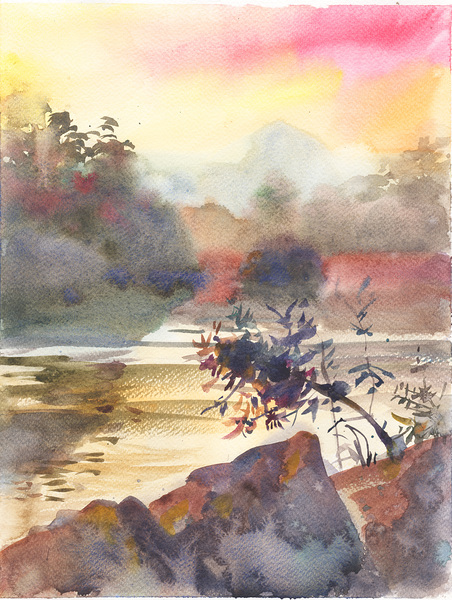 Beach Sunrise Print