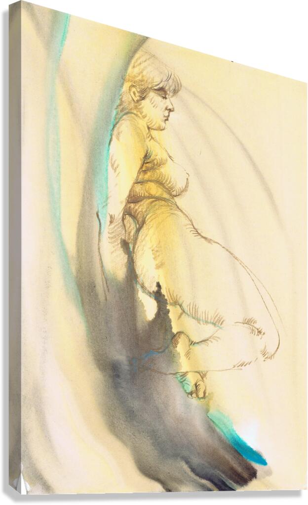 Erotic Art «Energy of Enigmatic Magic» by Samira Yanushkova Wall Art