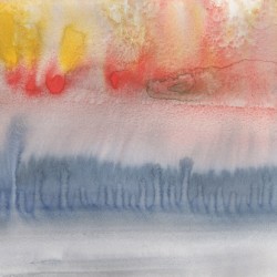 Abstract Watercolor Landscape