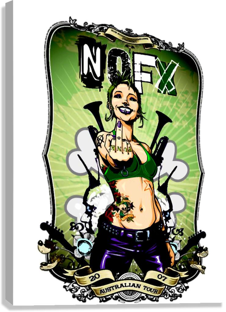 NOFX 13 Canvas Print