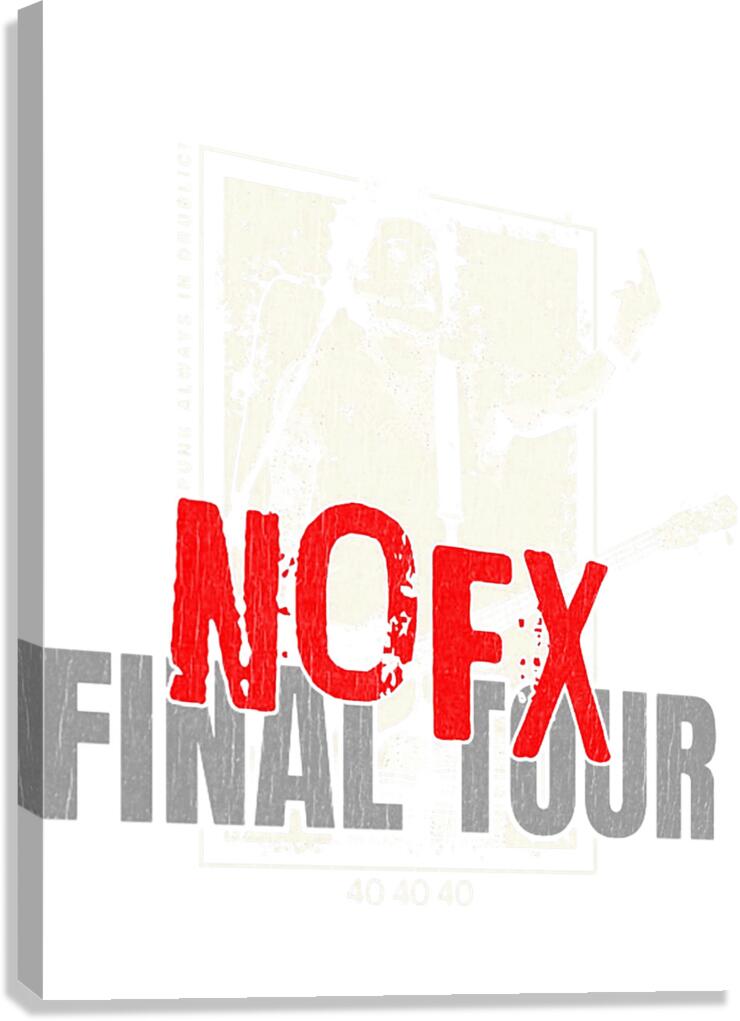 NOFX 6 Canvas Print