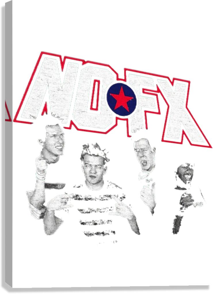NOFX 10 Canvas Print
