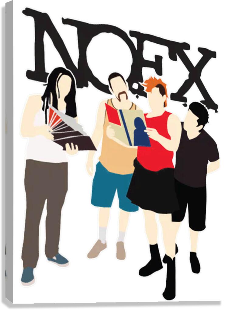 NOFX 17 Canvas Print