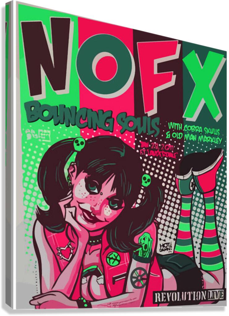 NOFX 23 Canvas Print