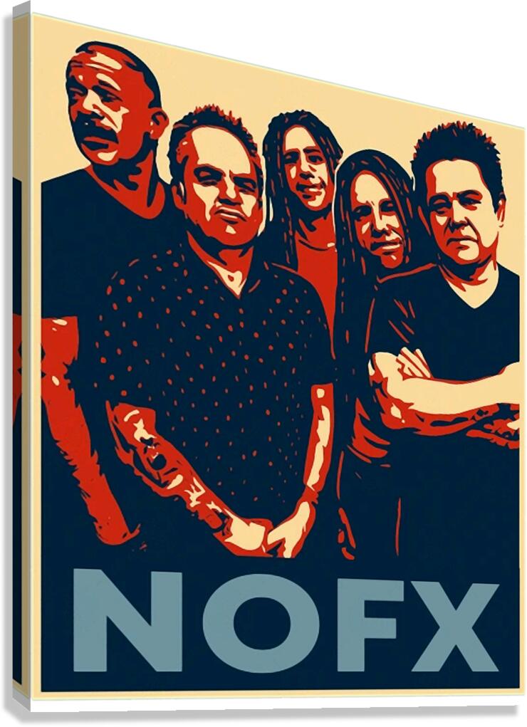 NOFX 34 Canvas Print