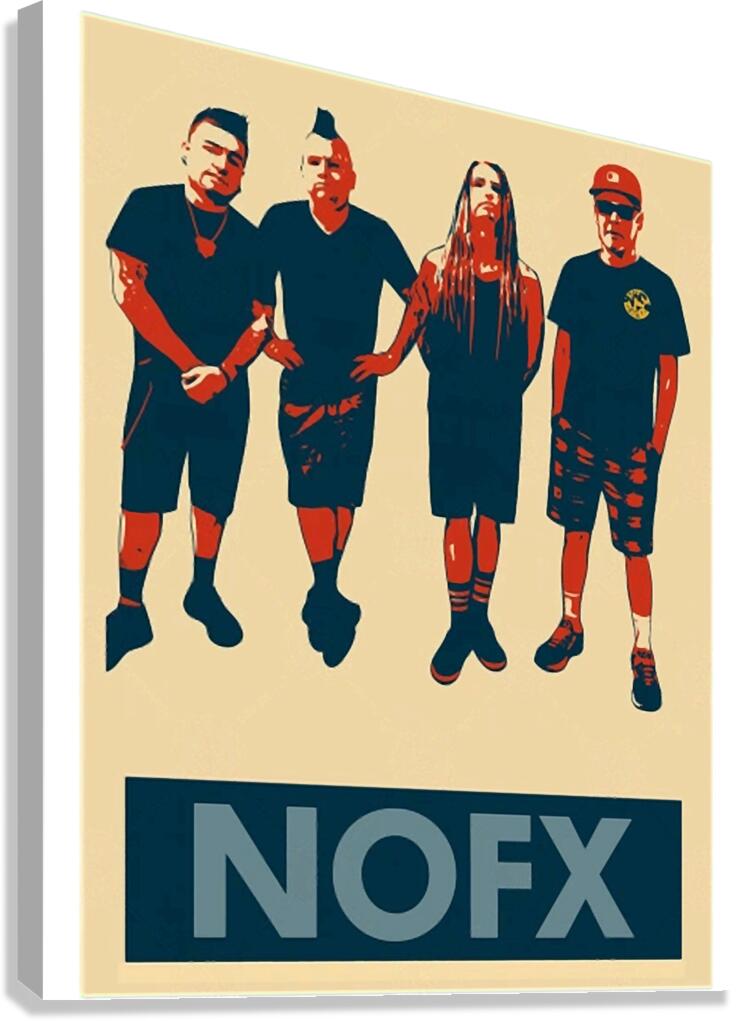 NOFX 4 Canvas Print
