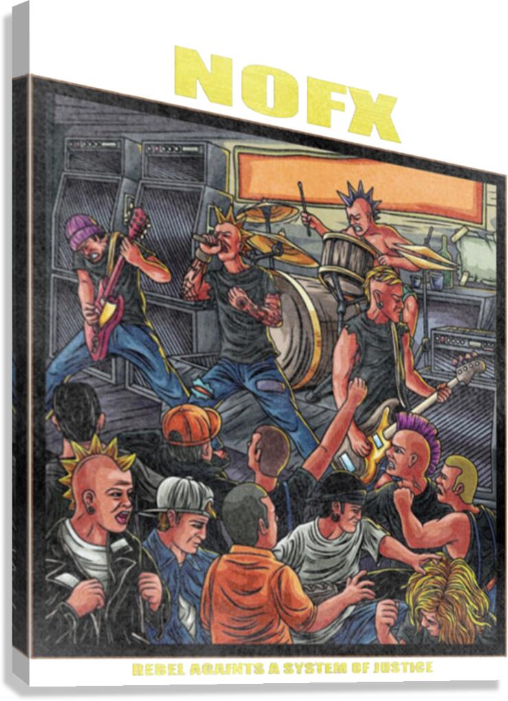 NOFX 6 Canvas Print