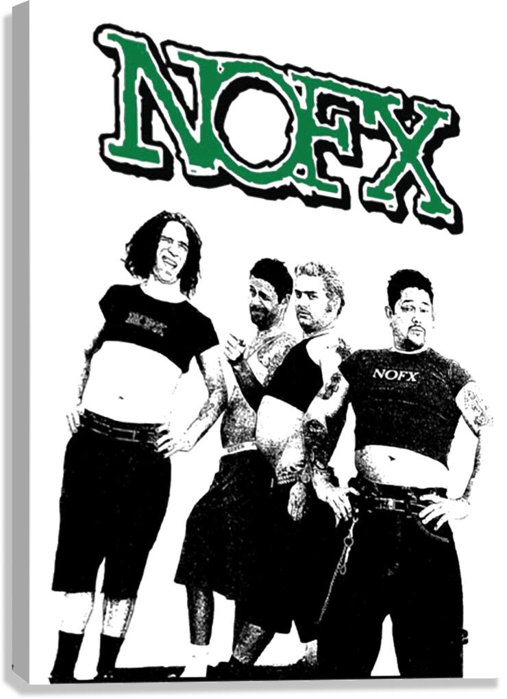NOFX 9 Canvas Print