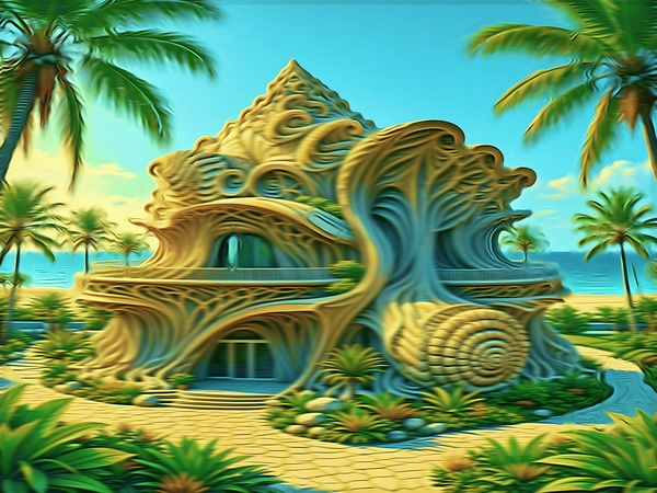 Shell Estate Print