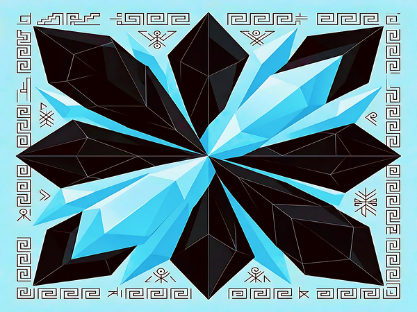 Stone Geometry Print