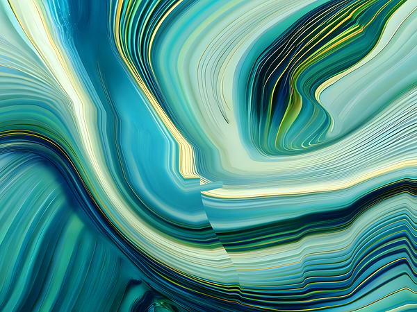 Wave Distortion 2 Print