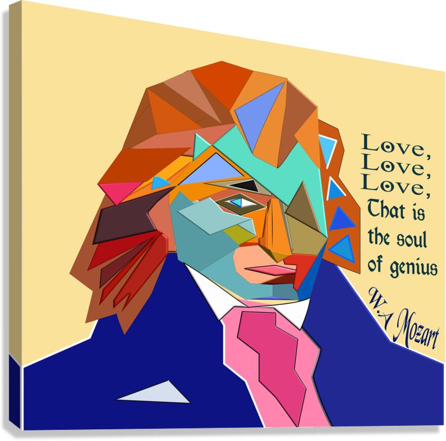 Geometric Genius Canvas Print