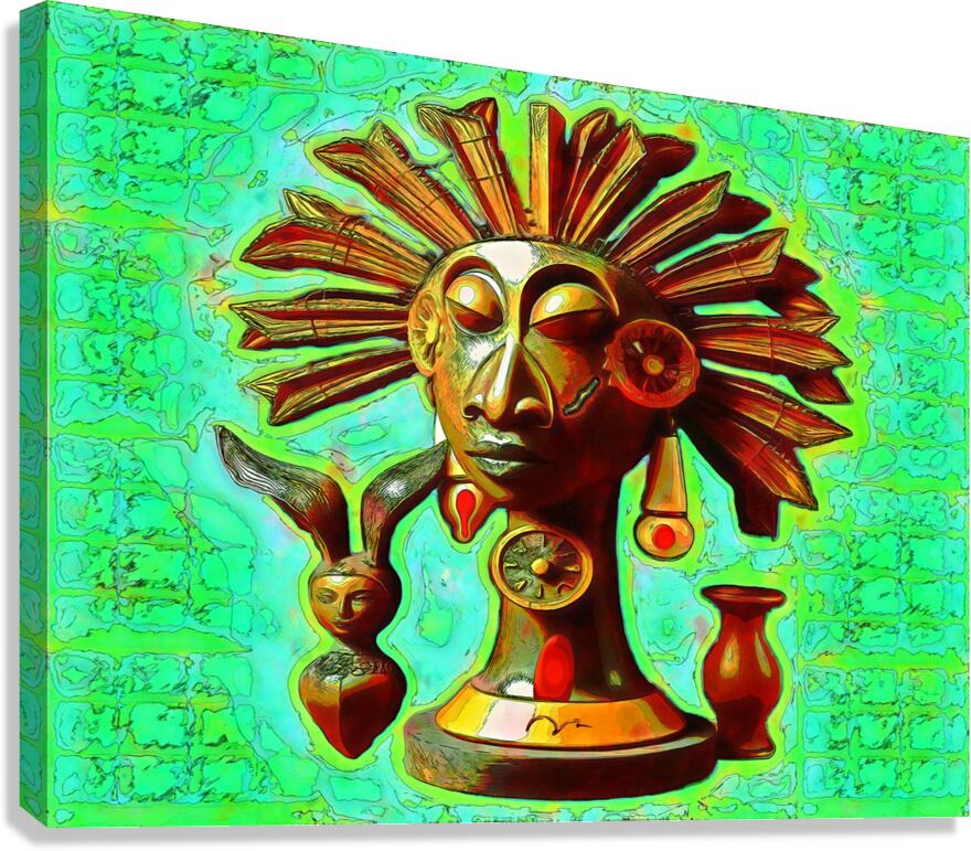 African Diva Canvas Print