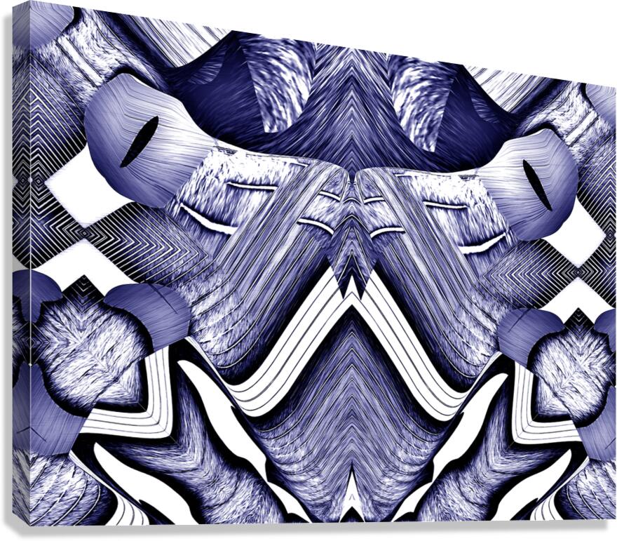 Linear Pulse 5 Canvas Print