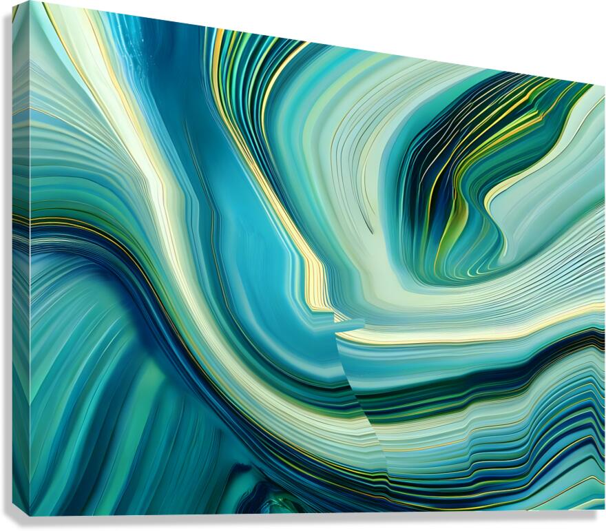 Wave Distortion 2 Canvas Print