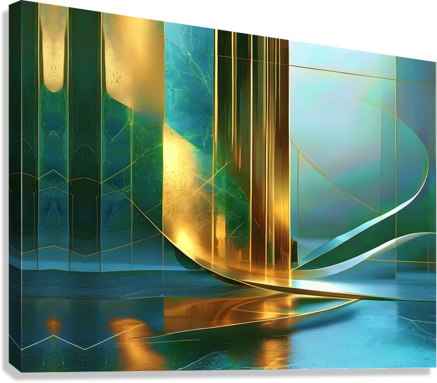 Wave Distortion 9 Canvas Print