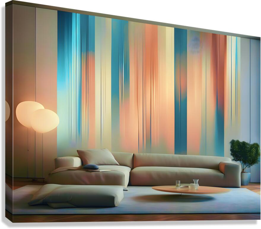Ethereal Axis Canvas Print