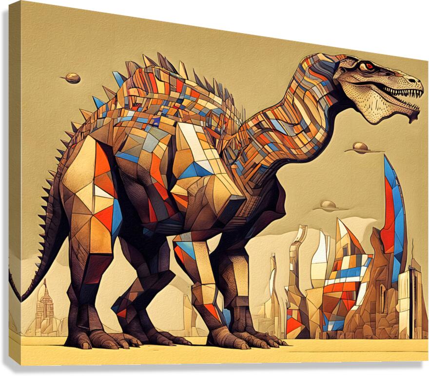 Chromatic Behemoth Canvas Print