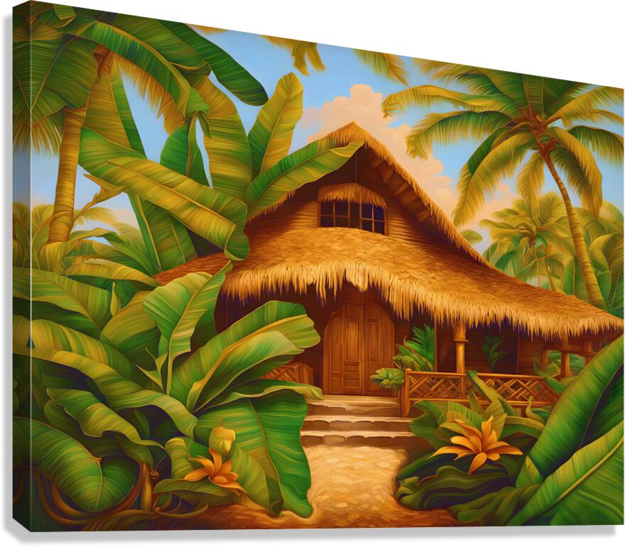 Organic Dwelling Canvas Print