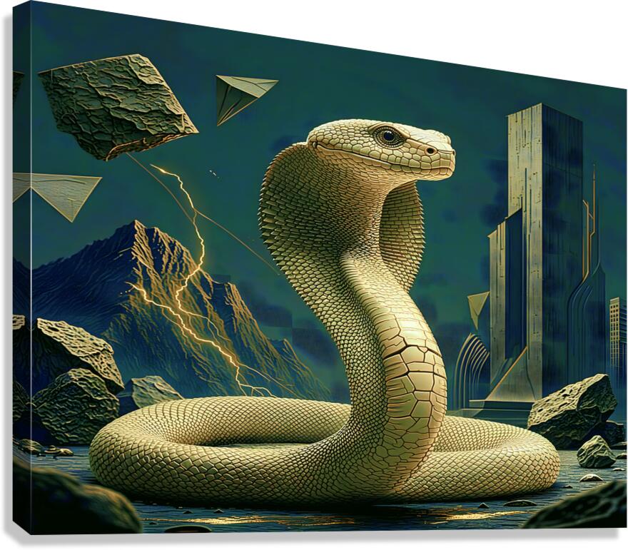 Eclipse Monolithe Canvas Print