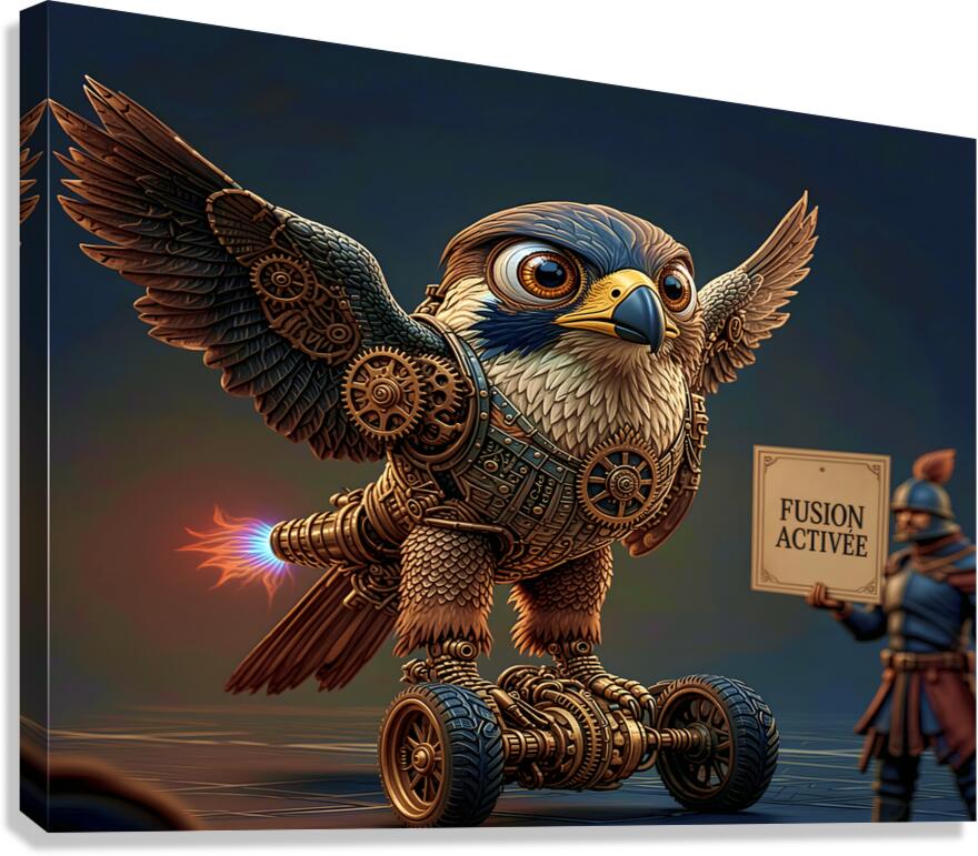 Celestial Engine Canvas Print