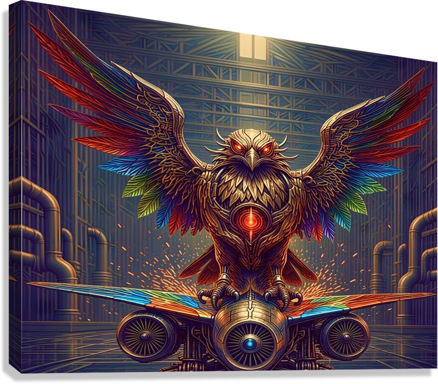 Tengu Forge Canvas Print