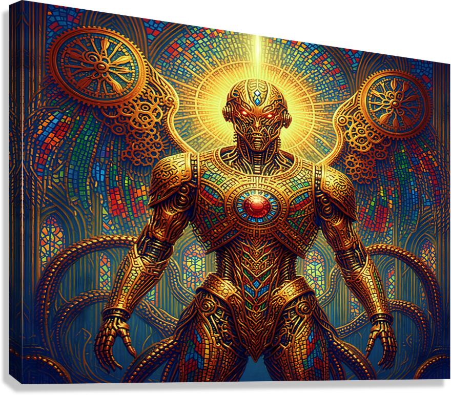 Aether Archangel Canvas Print