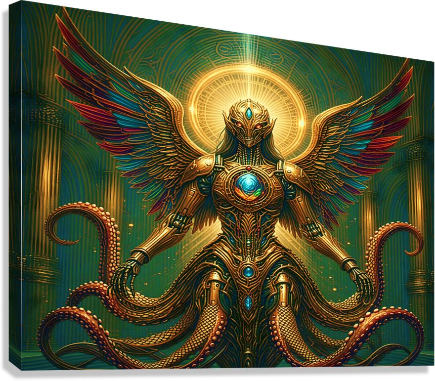 Seraphic Leviathan Canvas Print