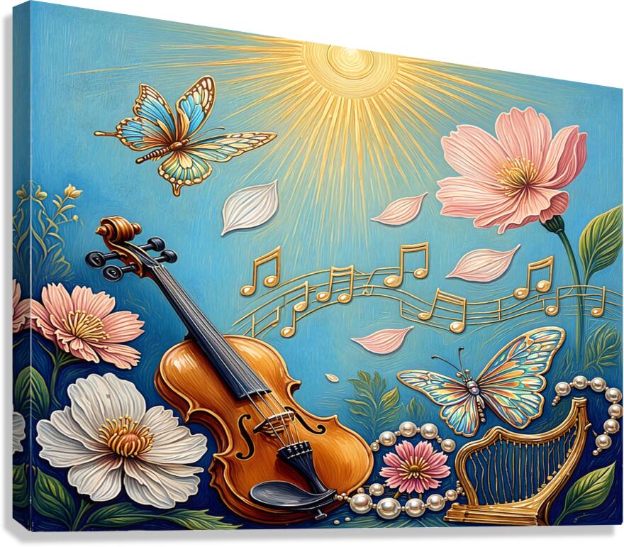 Emerald Cantata Canvas Print