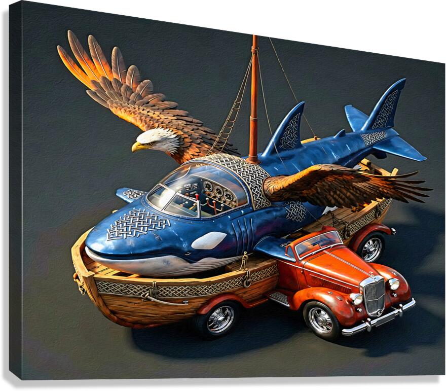 Wild Machine Canvas Print