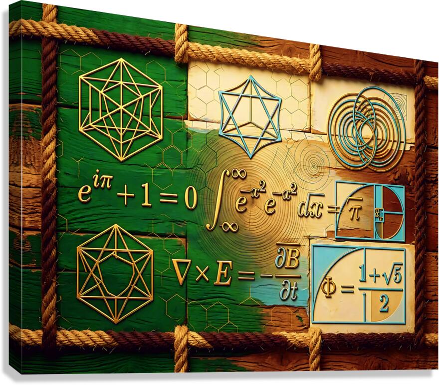 Nexus Schema Canvas Print