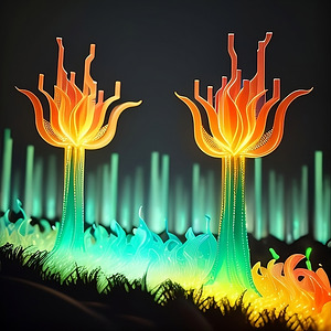 Glowing Forest 2