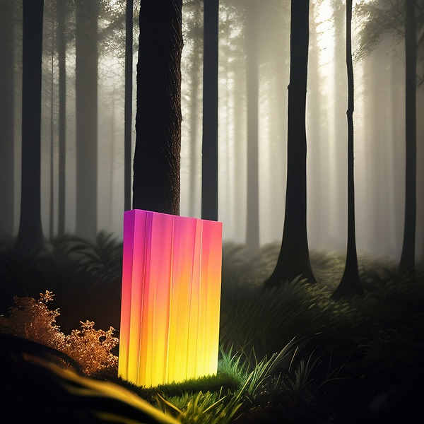 Glowing Forest 12 Print