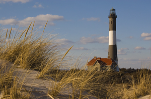Fire Island Light from the Dunes