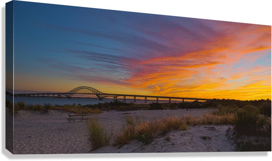 Sky on Fire Canvas Print