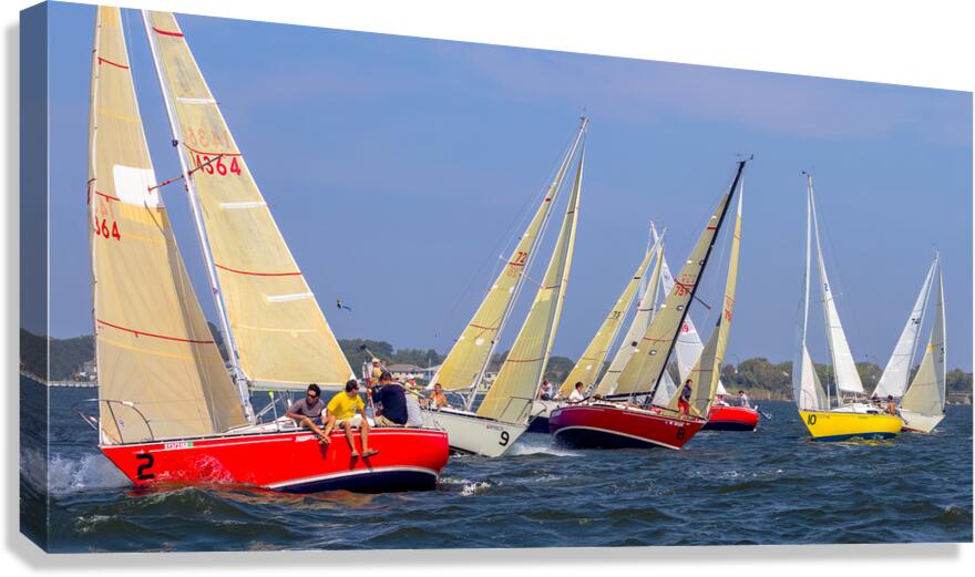 Starboard!  Comin Thru Canvas Print
