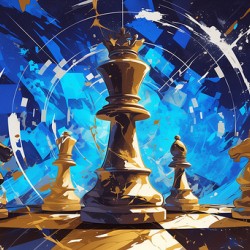 Watercolor painting with multi colored abstract backgrounds generative AI