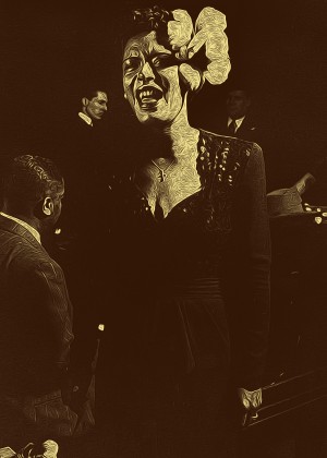 Billie Holiday American singer Collection 21