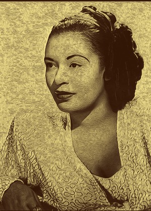 Billie Holiday American singer Collection 25